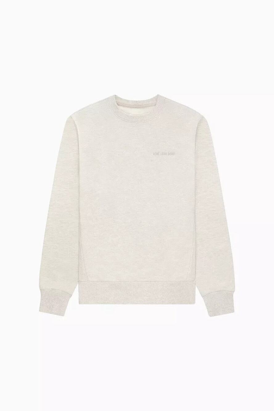 Aimé Leon Dore Tonal Logo Crewneck Cotton Sweatshirt - M